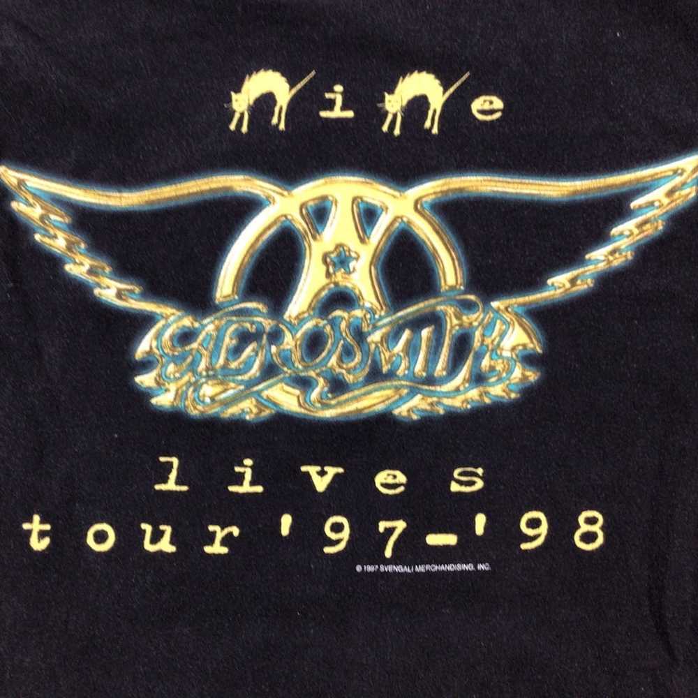Vtg 1997 Nine lives tour Aerosmith - image 5