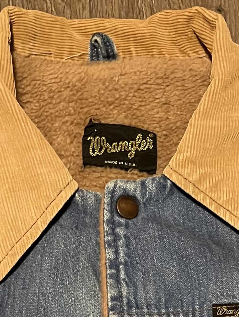 Vintage × Wrangler Vtg 70s Wrangler Denim Jacket - image 3
