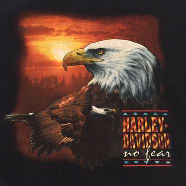 NYC Harley Davidson No Fear XXL T-shirt - image 1