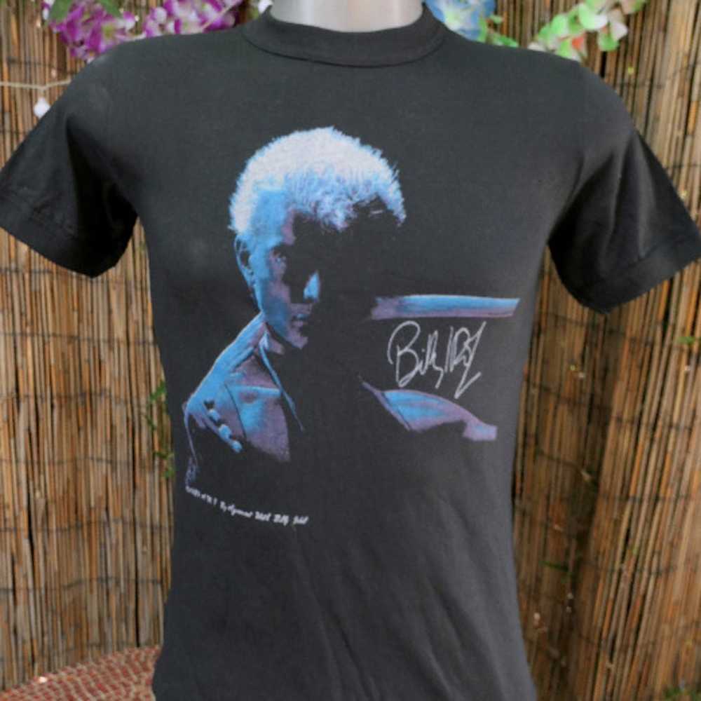 Deadstock 80's Vintage 1984 BILLY IDOL T Shirt Sm… - image 2