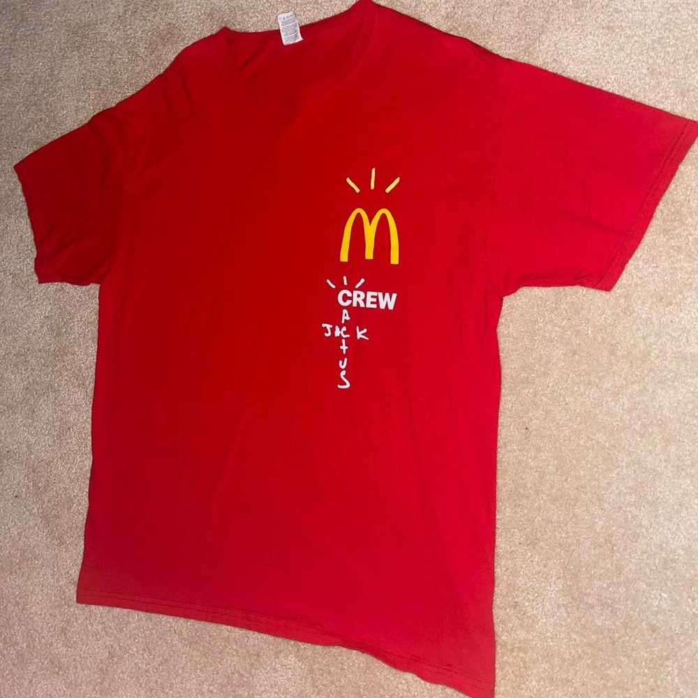 Cactus Jack x McDonalds crew shirt - image 1