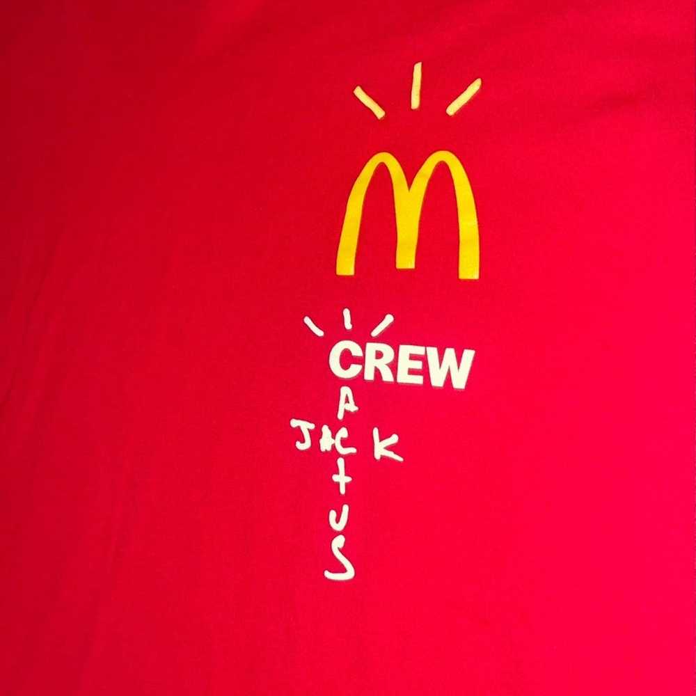 Cactus Jack x McDonalds crew shirt - image 2