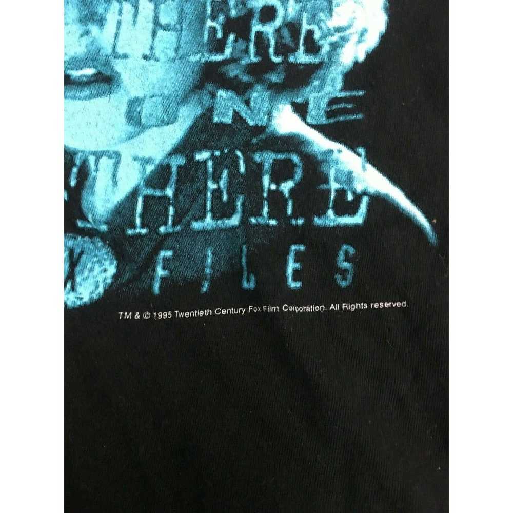 VTG 1995 X-Files T Shirt XL Champ Scully Mudler T… - image 3