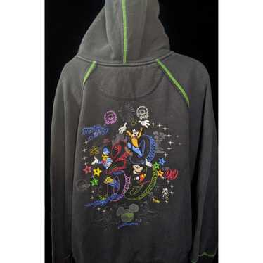 Disney DIsney Parks 2009 Black Embroidered Hoodie