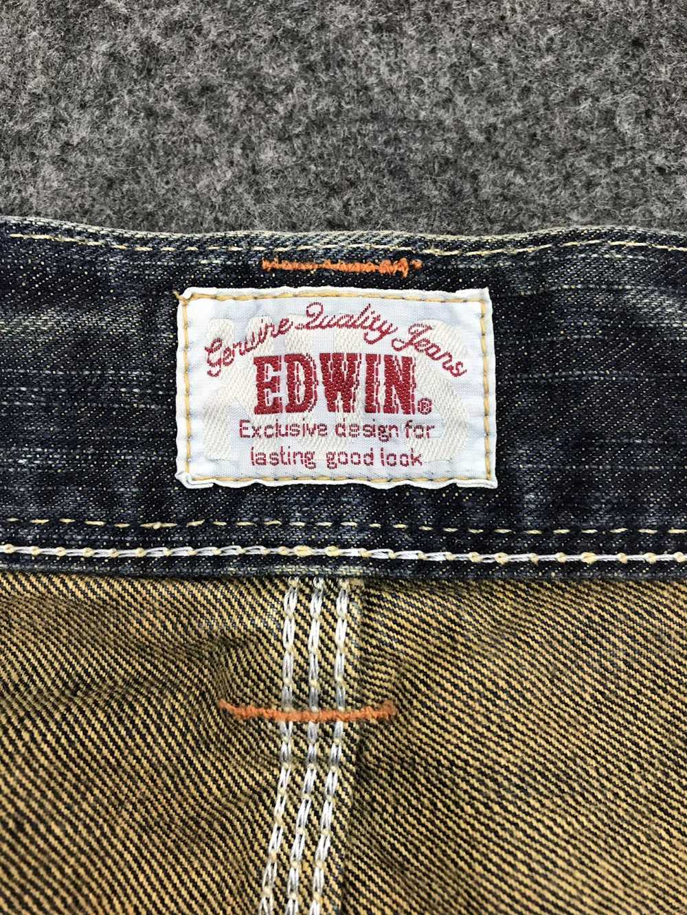 Distressed Denim × Edwin × Streetwear Vintage Edw… - image 12