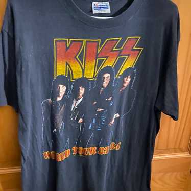 Lick it up Kiss Tour Shirt - image 1