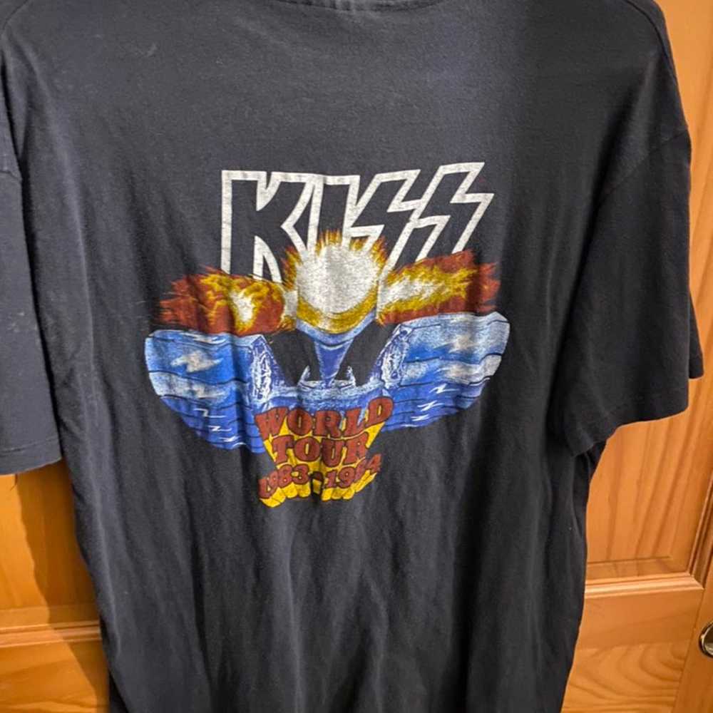 Lick it up Kiss Tour Shirt - image 3