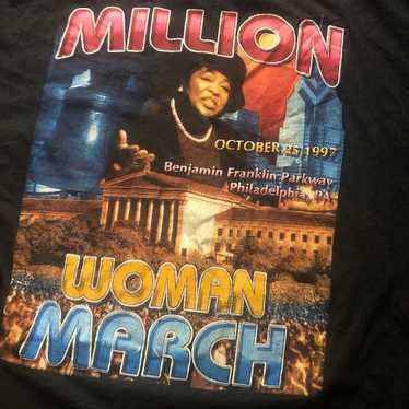 Vintage Million Woman March Sisters Rap Tee T-Shi… - image 1