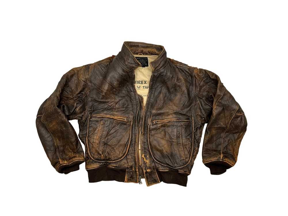 Avirex × Leather Jacket × Vintage 🔥Rare🔥Vintage… - image 6