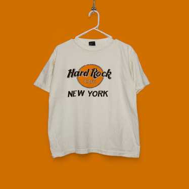 Vintage Vintage Hard Rock Cafe New York Boxy Sing… - image 1