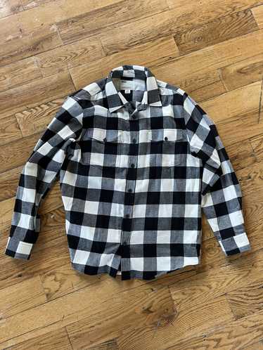 Tilley Tilley Checkered Flannel Shirt in Black and