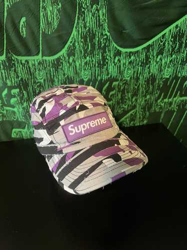 Supreme Supreme purple camo Camp hat - image 1