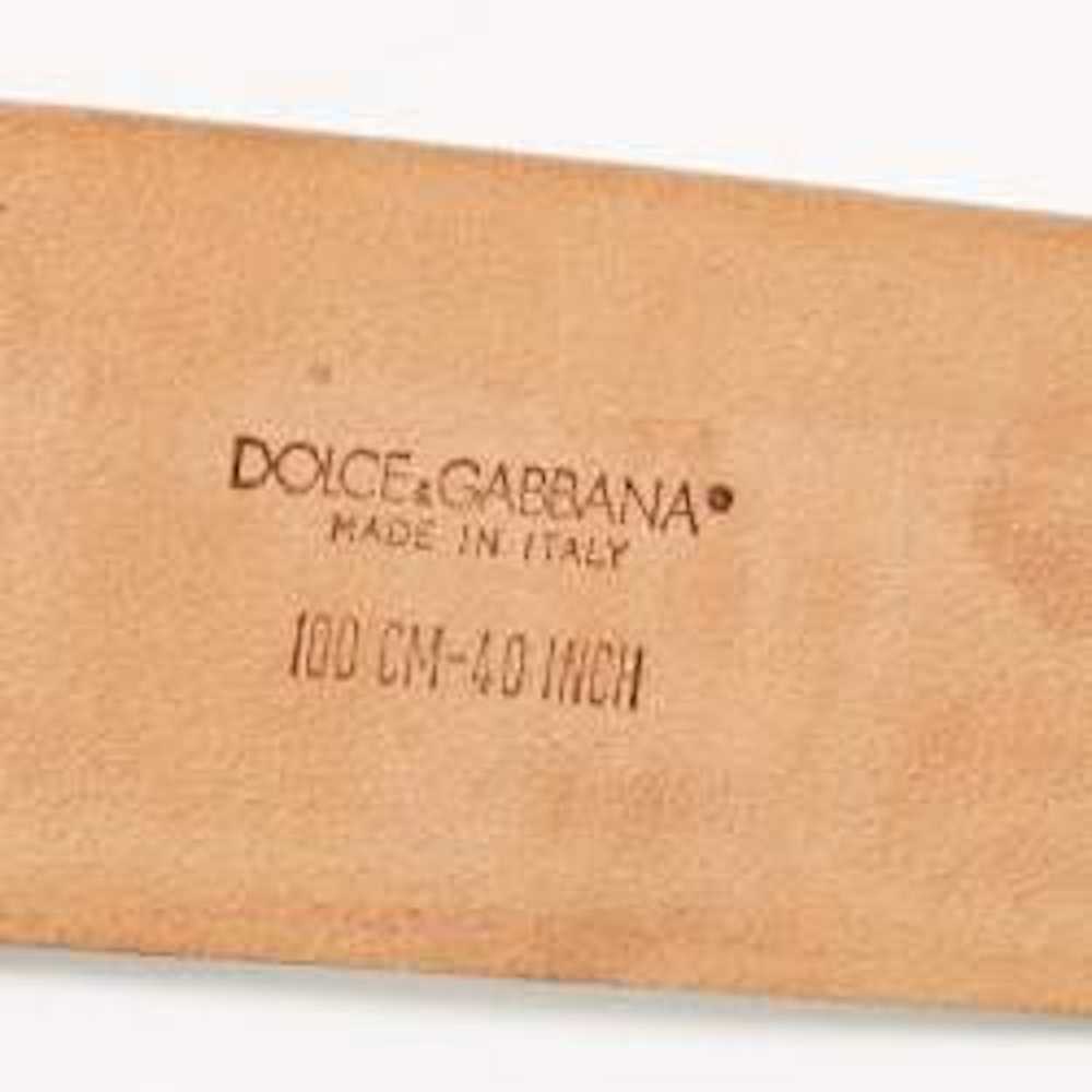 Dolce & Gabbana DOLCE & GABBANA PYTHON SNAKE BELT… - image 4