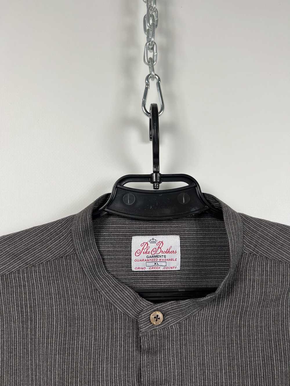 Pike Brothers Pike Brothers Wool Striped Shirt Si… - image 3