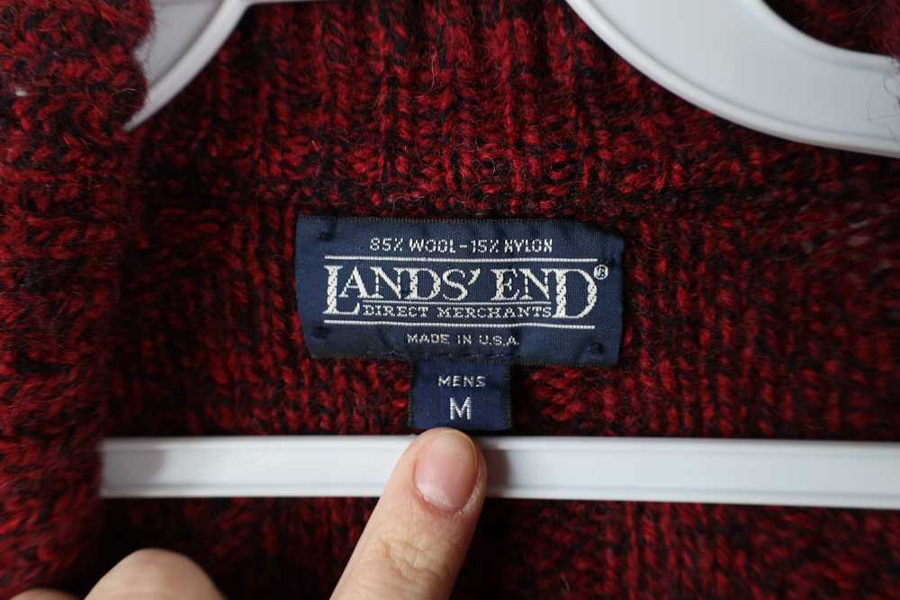 Lands End × Vintage Vintage 90s Lands End Knit El… - image 7