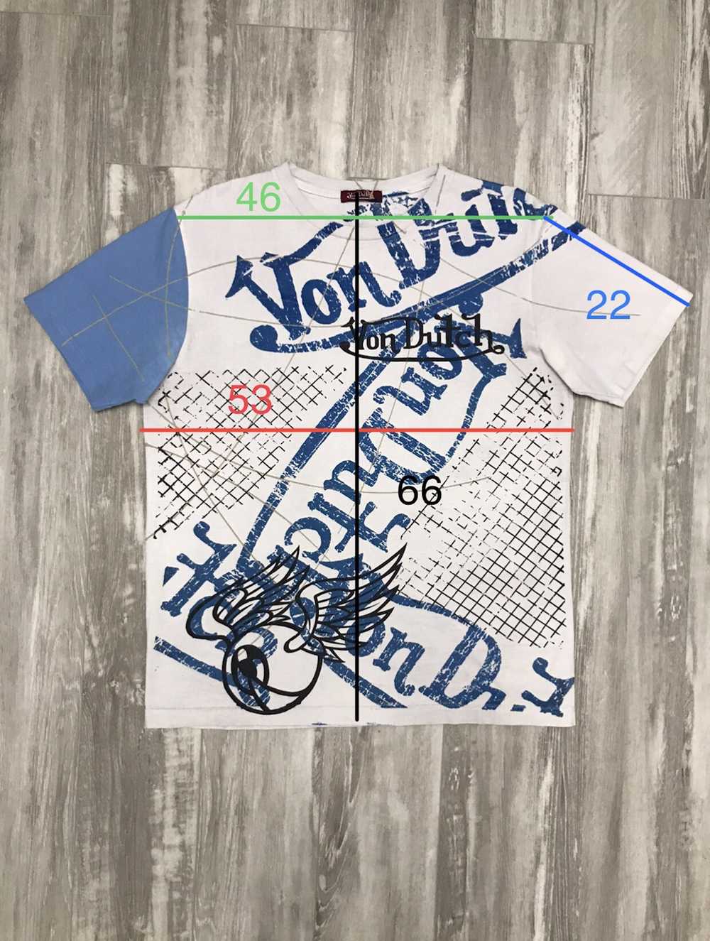 Vintage × Von Dutch Vintage Y2K Von Dutch T Shirt… - image 12
