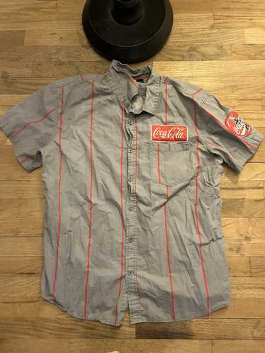 Coca Cola × Vintage Coke Button Up Shirt