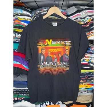 Band Tees Y2K NSYNC No Strings Attached Tour 2000… - image 1