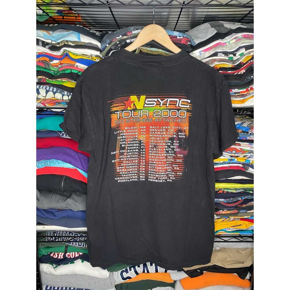 Band Tees Y2K NSYNC No Strings Attached Tour 2000… - image 3
