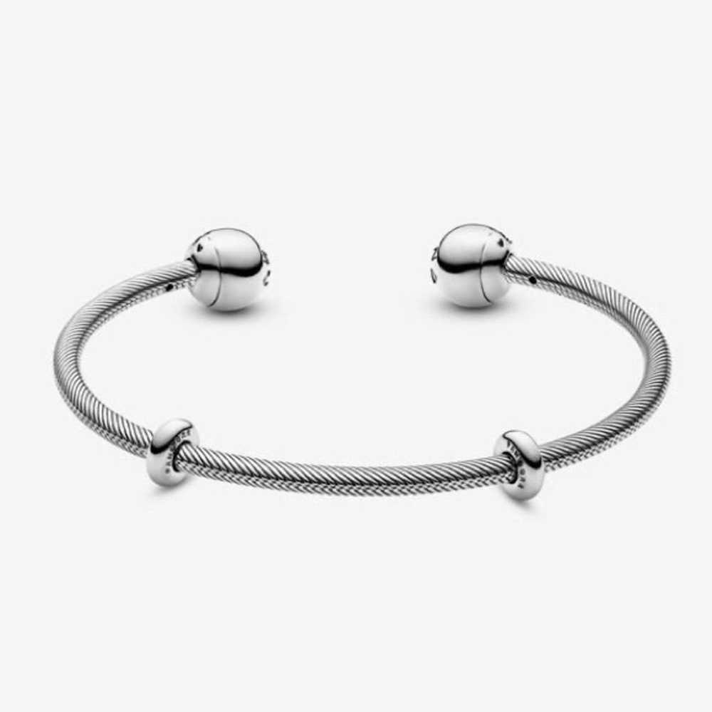 Other Pandora Moments Snake Chain Style Open Bang… - image 2
