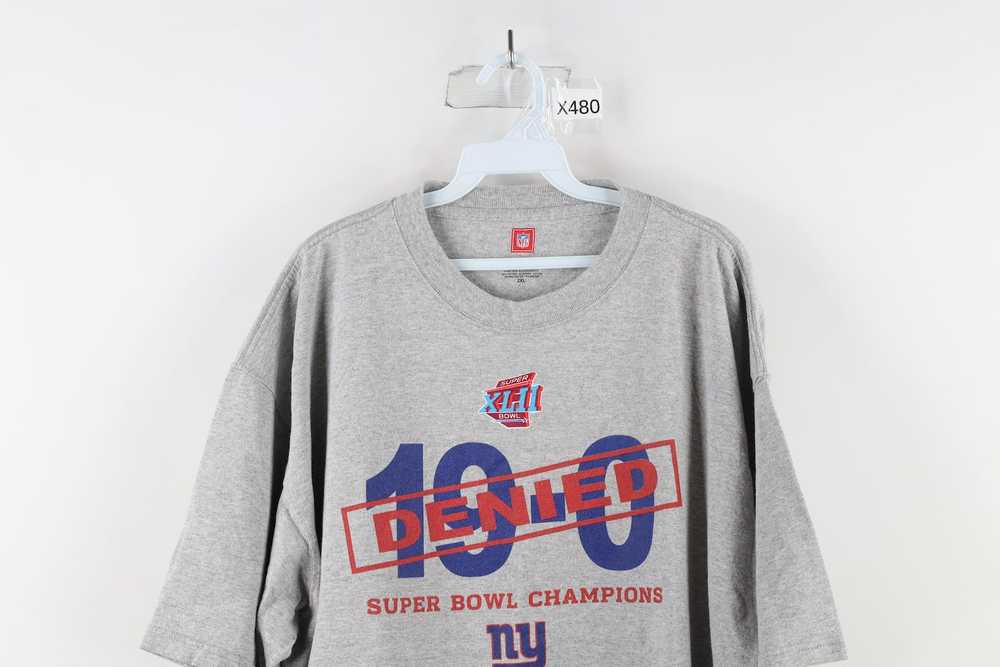 Vintage Vintage Y2K Denied New York Giants Footba… - image 2