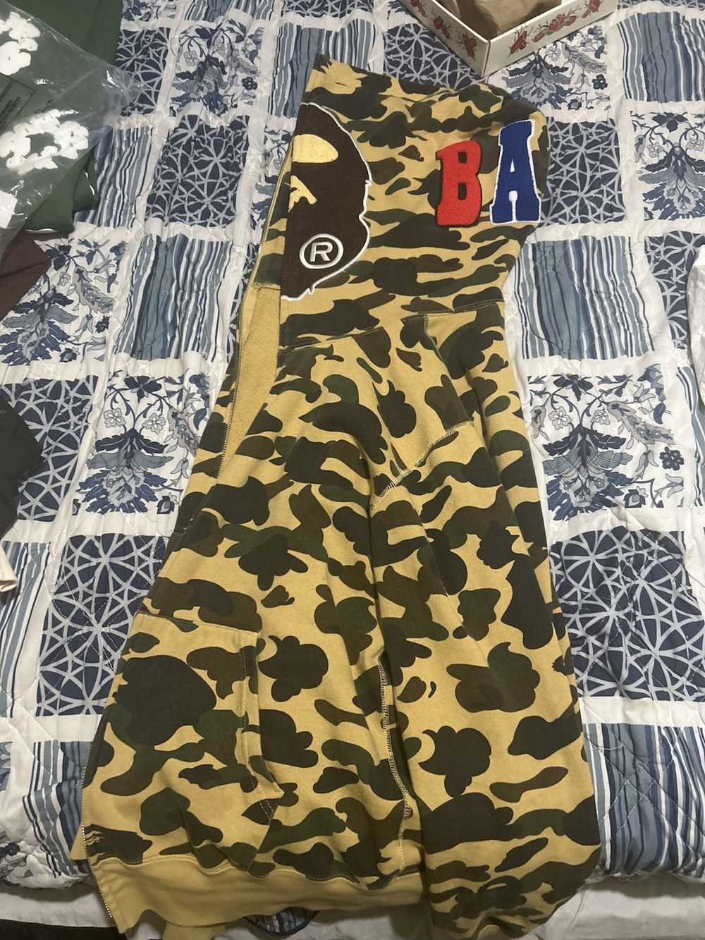 Bape 1st Camo 2nd Ape Full Zip Hoodie - image 2