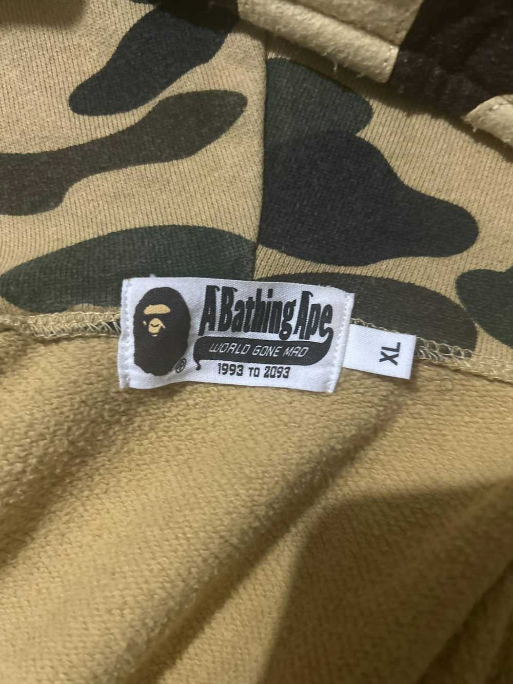 Bape 1st Camo 2nd Ape Full Zip Hoodie - image 4