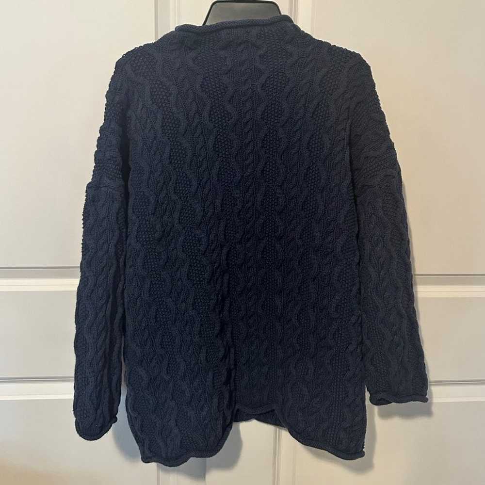 vintage cable knit eddie bauer sweater - image 2