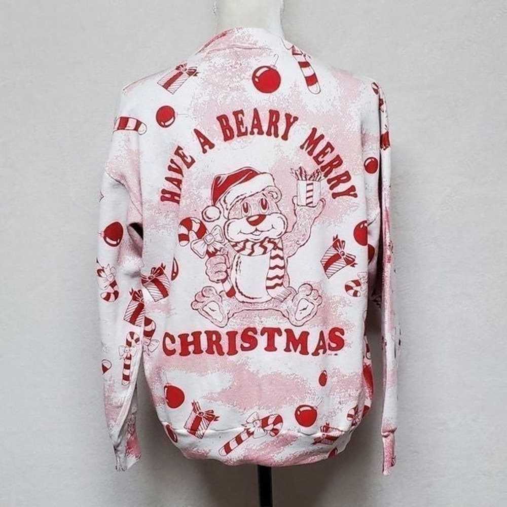 Vintage 1990 Have A Beary Christmas Teddy Bear Ca… - image 7
