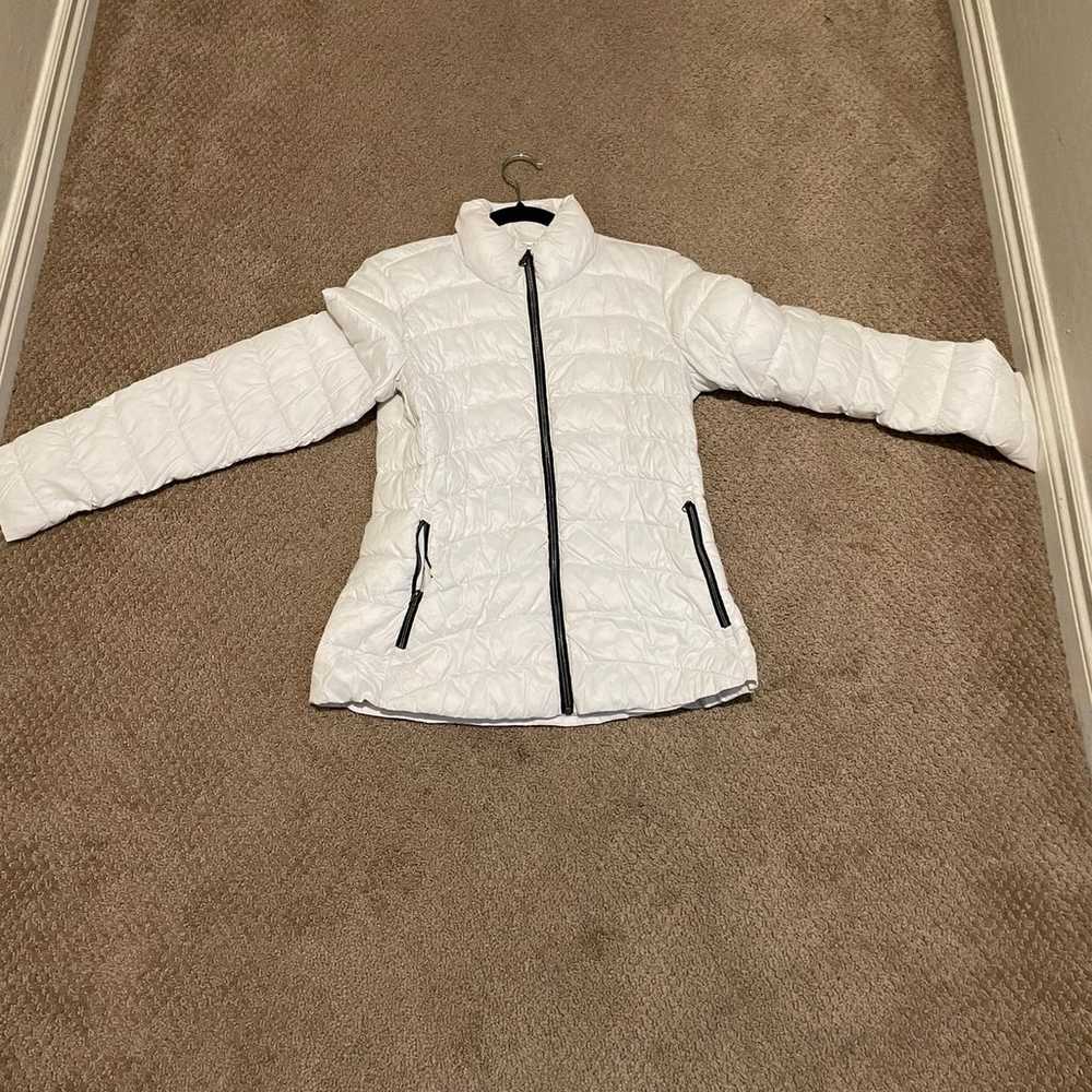 white puffer jacket - image 1