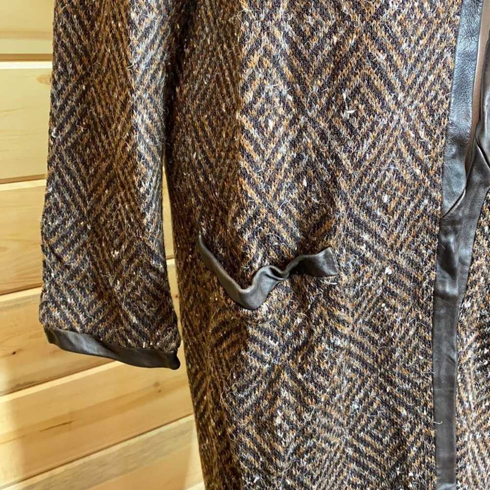 St. John for I. Magnin Vintage Tweed Open Jacket - image 3