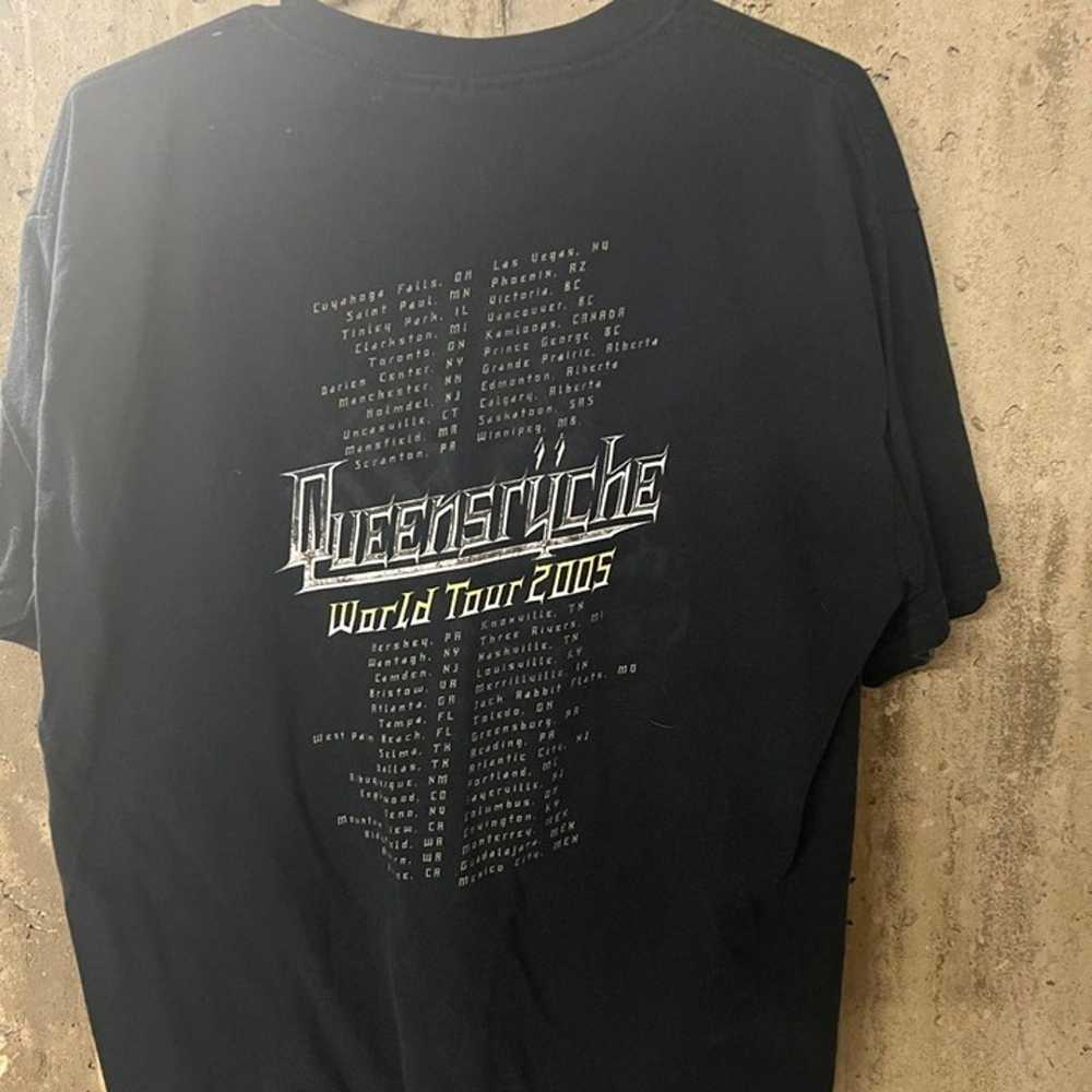 Vintage Queensryche Band Tour Promo Shirt - image 3