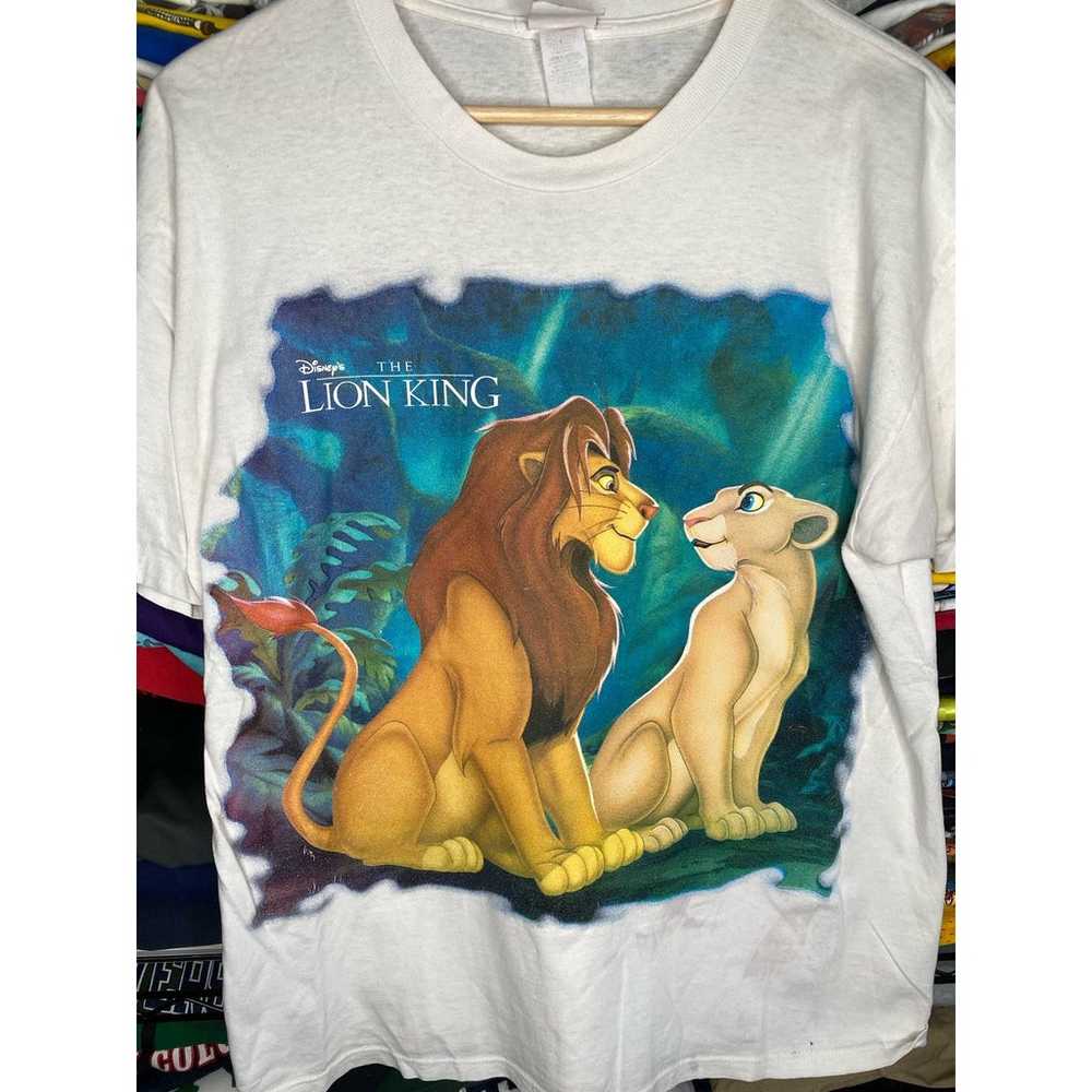 Vintage 90s Disney Lion King Movie Promo Men's La… - image 2