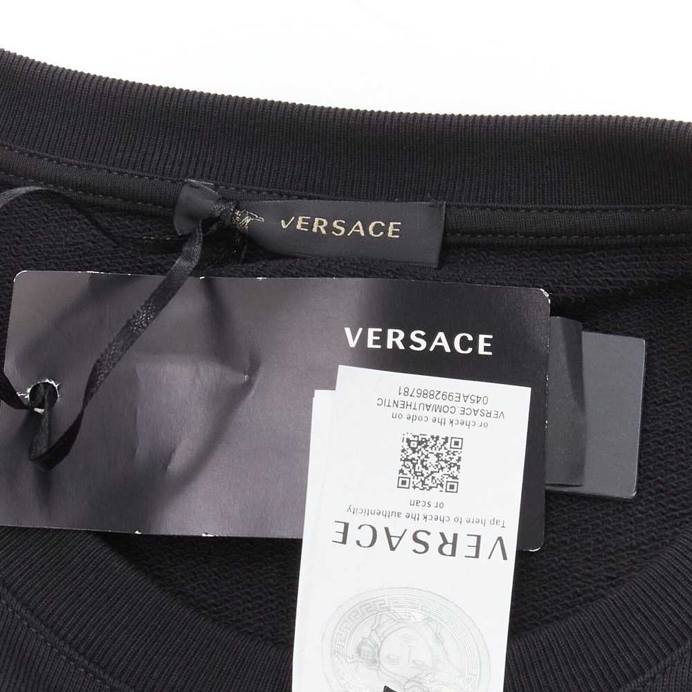 Versace new VERSACE black gold Barocco Hibiscus M… - image 10