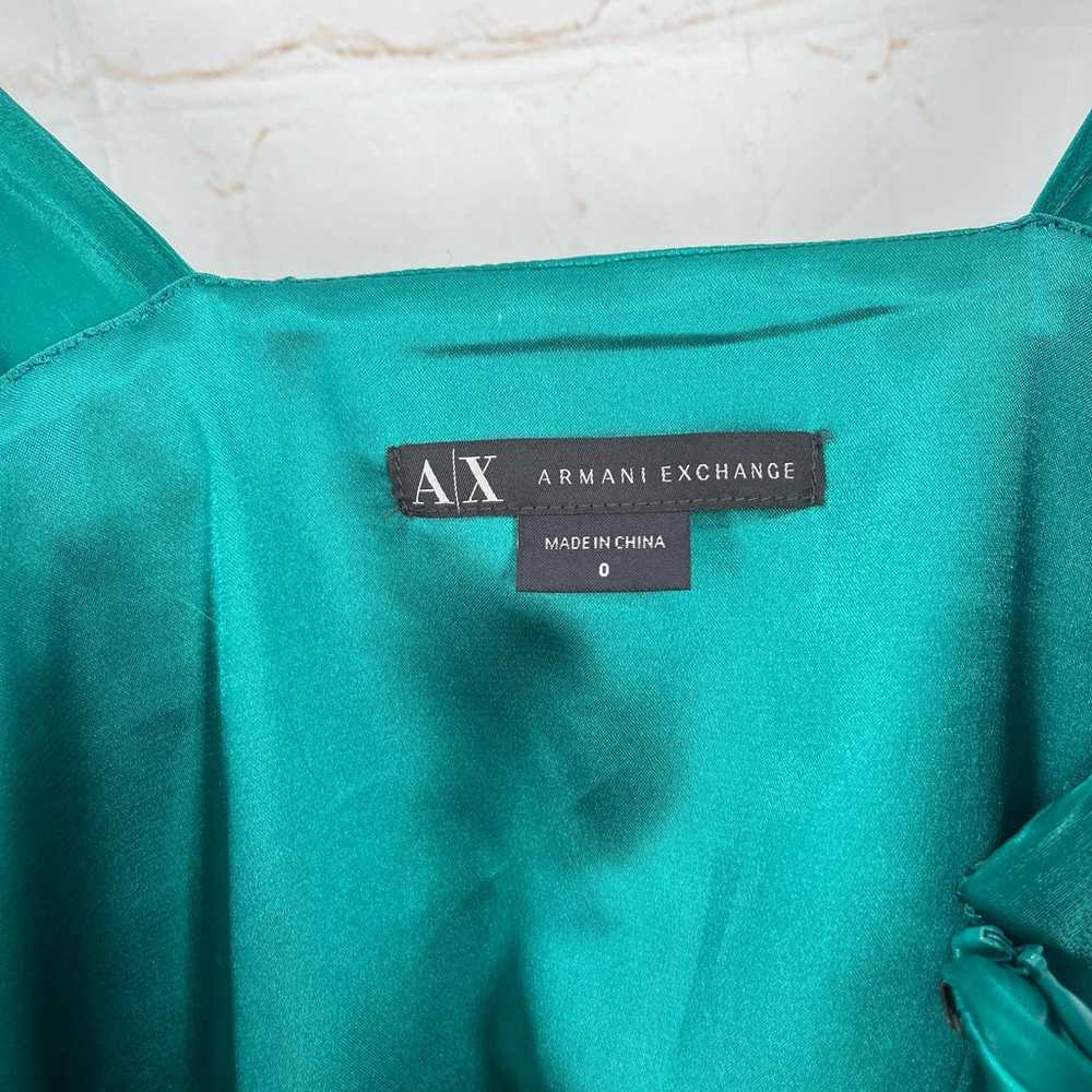 A/X Armani Exchange green mini cocktail dress 0 - image 3
