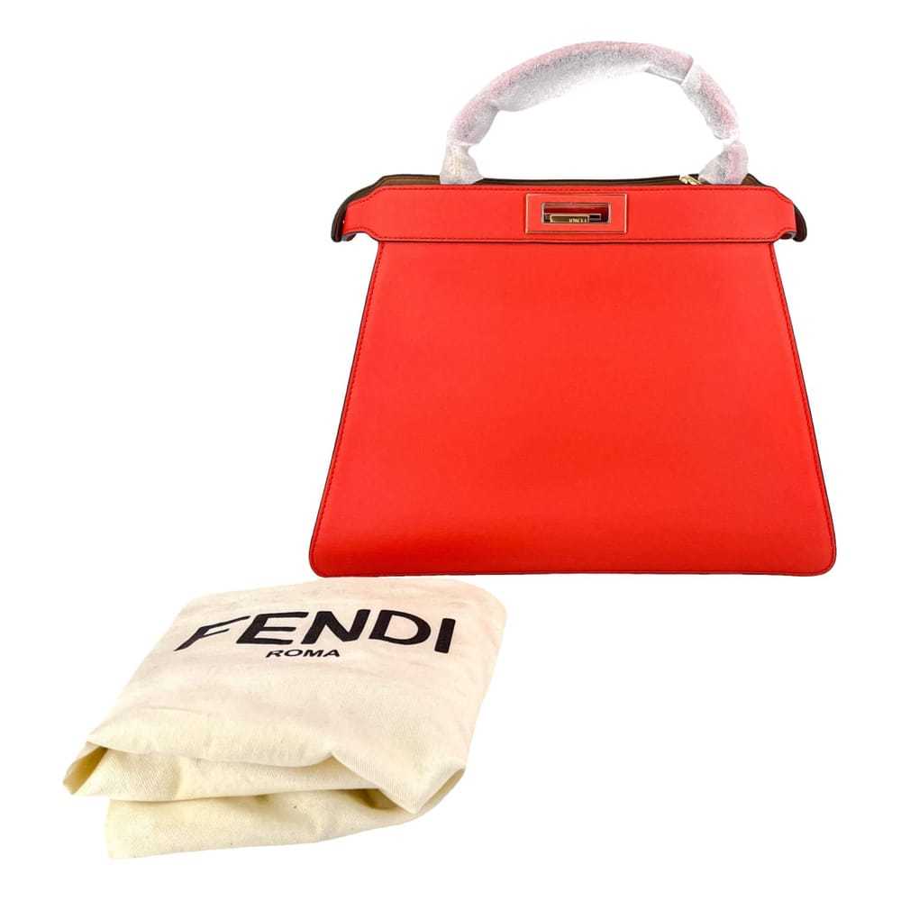 Fendi Peekaboo leather crossbody bag - image 1