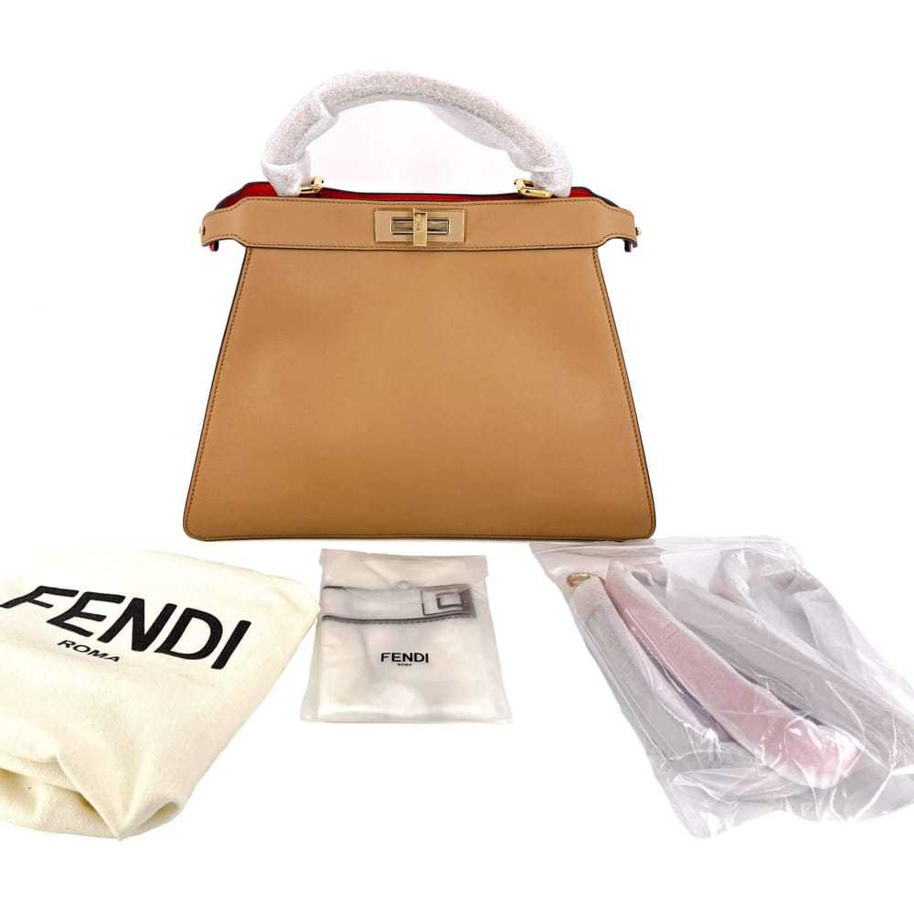 Fendi Peekaboo leather crossbody bag - image 2