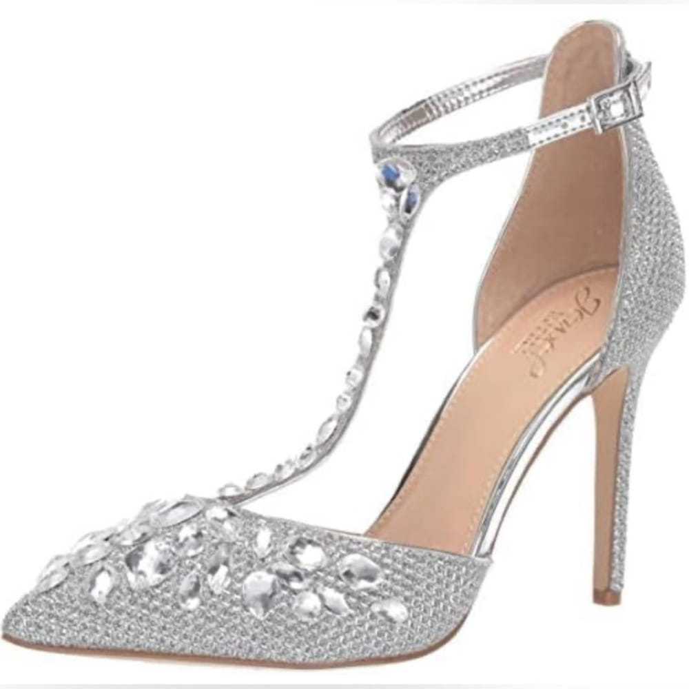 Badgley Mischka Glitter heels - image 3