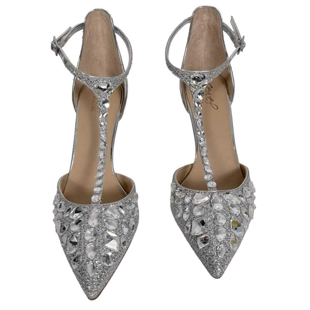 Badgley Mischka Glitter heels - image 4