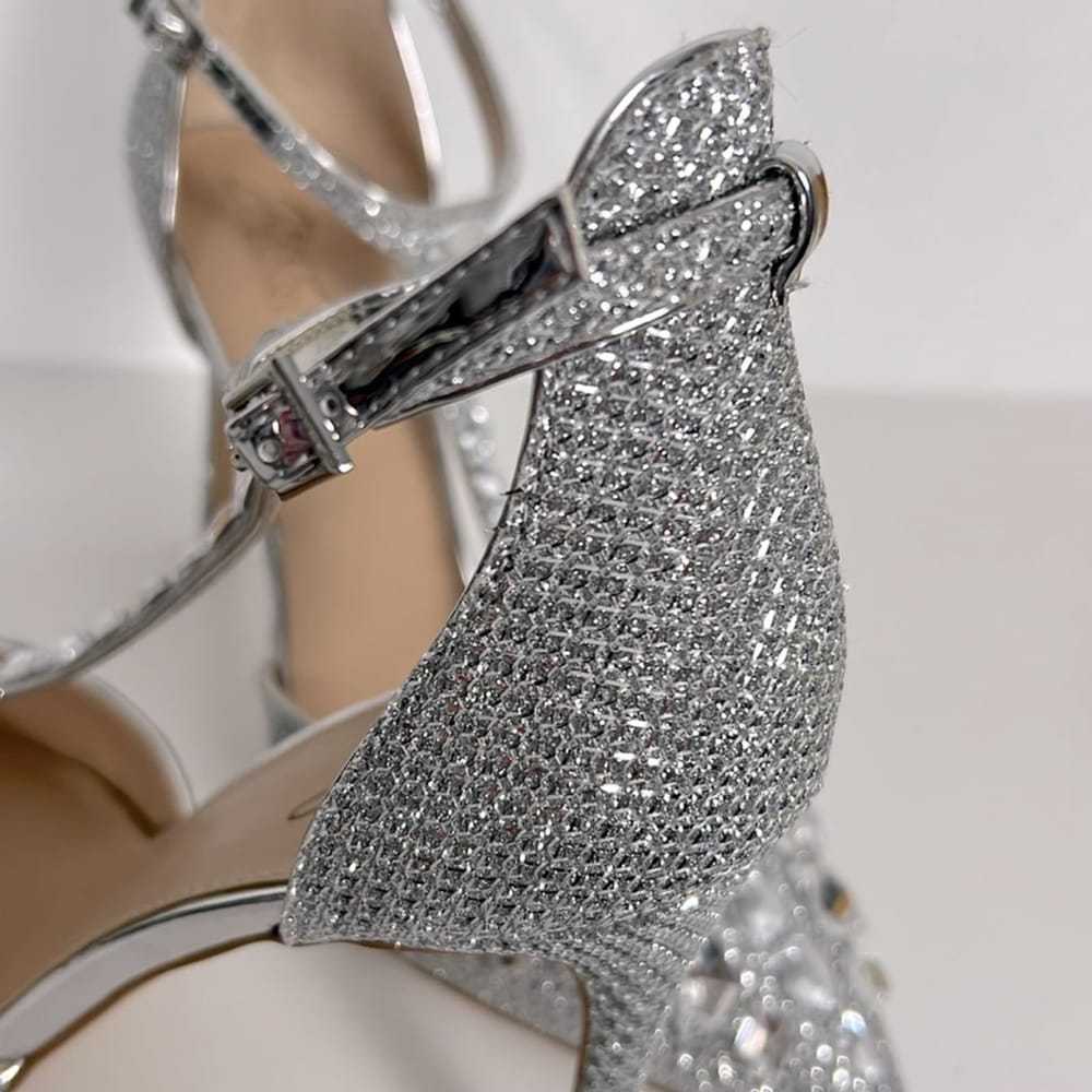 Badgley Mischka Glitter heels - image 7