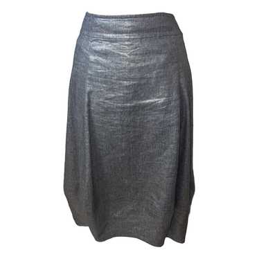 Eileen Fisher Linen mid-length skirt - image 1