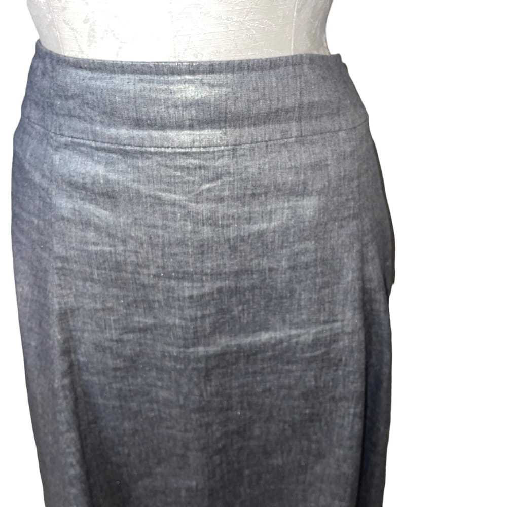 Eileen Fisher Linen mid-length skirt - image 4