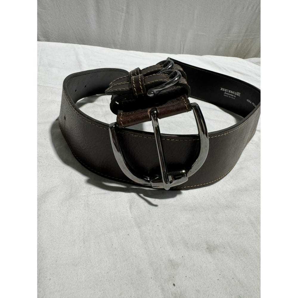 Berge Leather belt - image 6