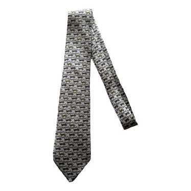 Hermès Noeud Papillon silk tie - image 1