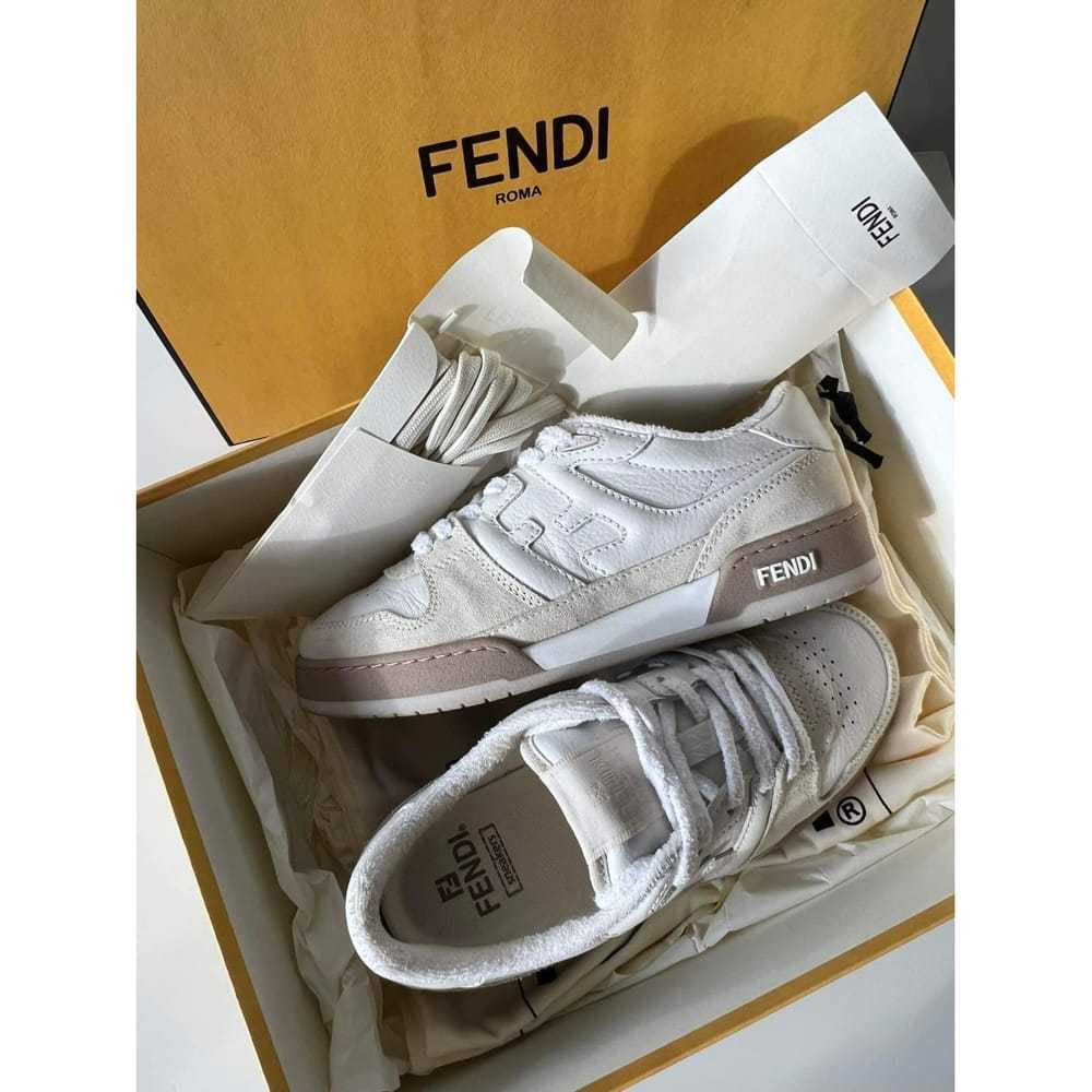 Fendi Fendi Match leather trainers - image 4