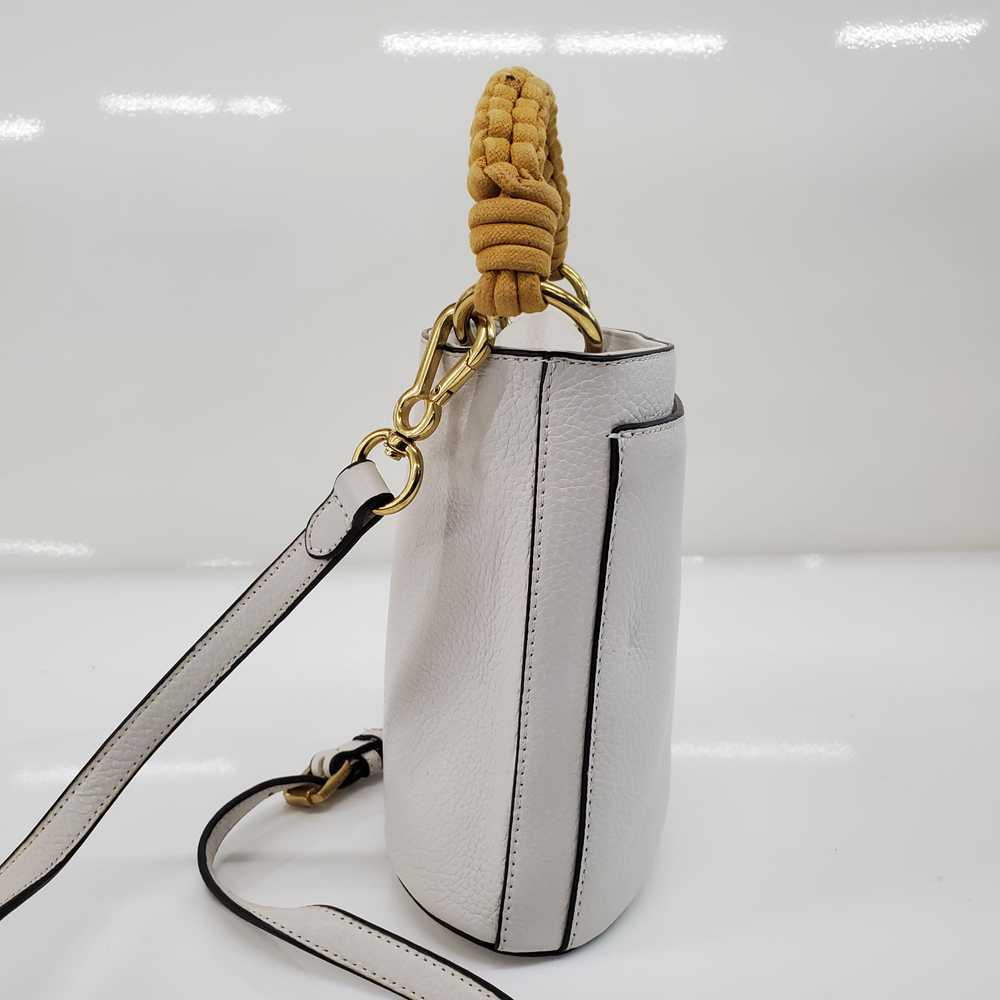 Vince Camuto White Leather Crossbody Bag - image 3