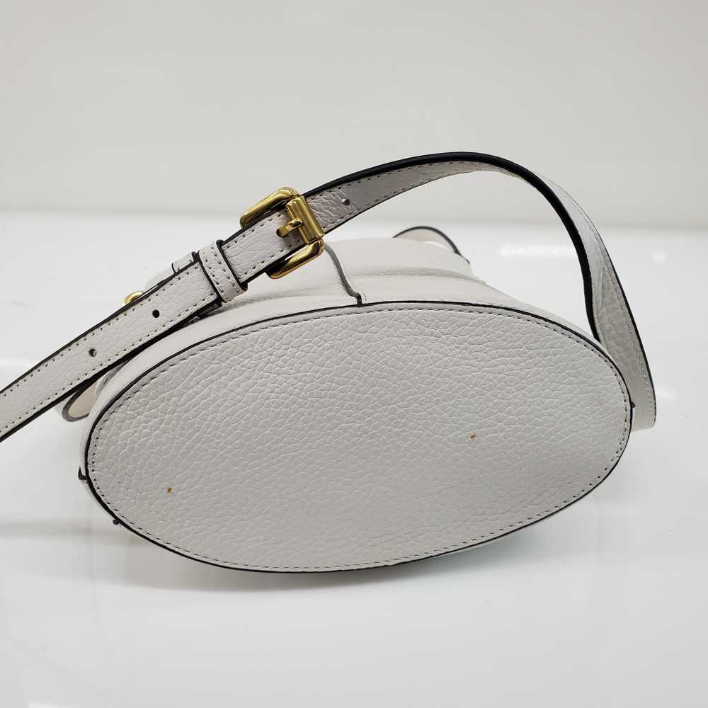 Vince Camuto White Leather Crossbody Bag - image 5