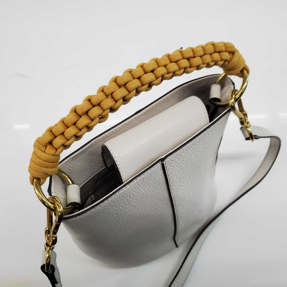 Vince Camuto White Leather Crossbody Bag - image 6