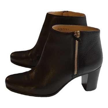 Heschung Leather cowboy boots