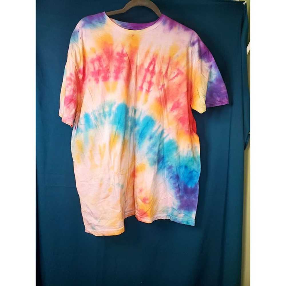 Handmade Tie-Dye T-Shirt XL - image 2
